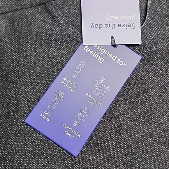 2407 NWT HoneyLove EverReady Pant Charcoal Size 2X - Picture 7 of 10